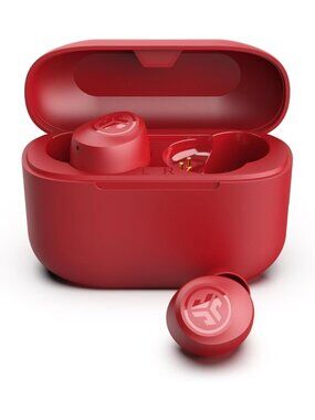 Wireless Rose Red Go Air Pop+ Microphone Dual Connect EQ3 Sound Bluetooth Earbud